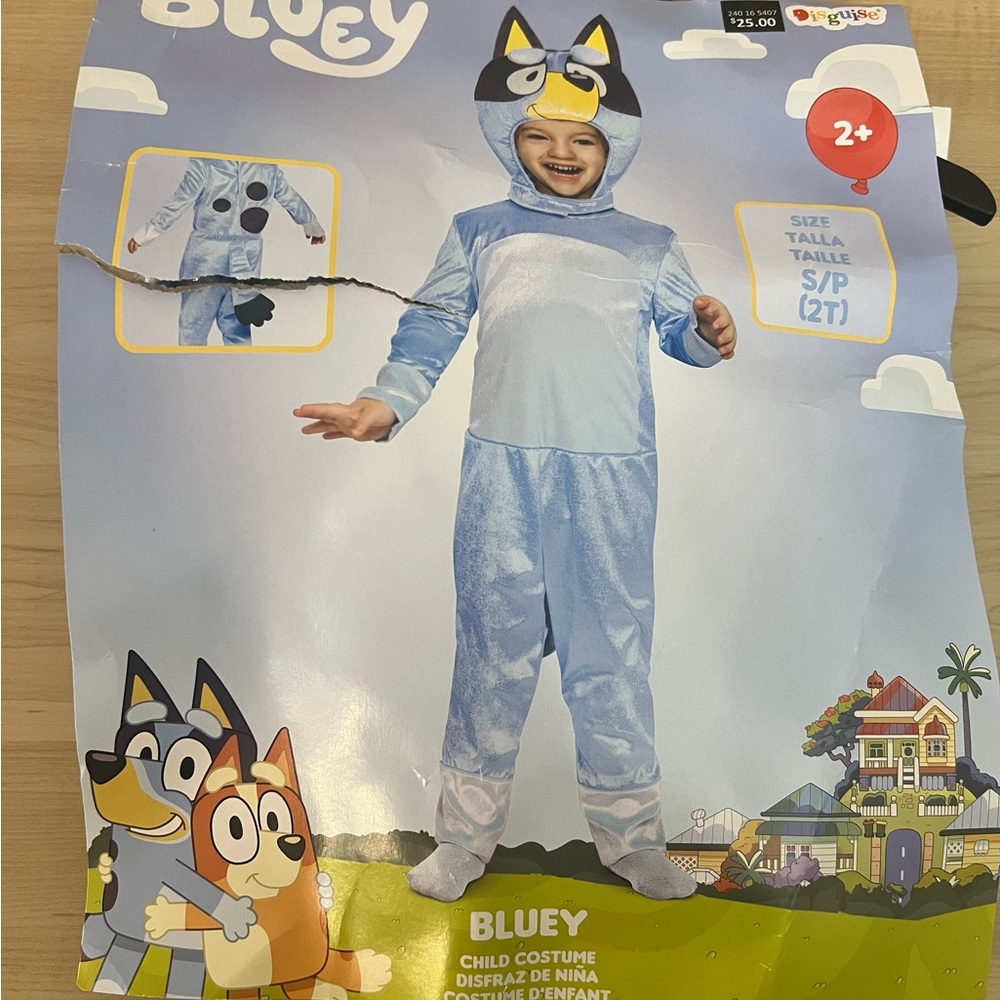 Kids Costume - Bluey 2T